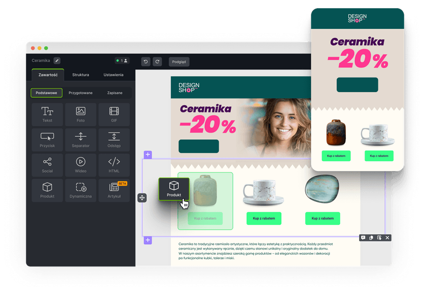 template editor image