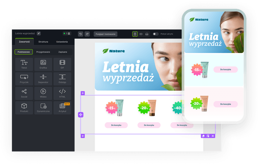 template editor